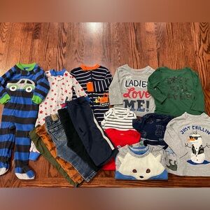 Baby Boy Clothing Lot Size 12 Months